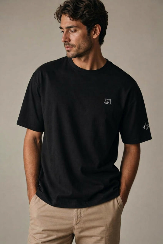 the cat heavyweight tee