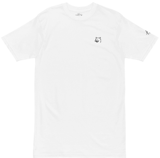 the cat heavyweight tee