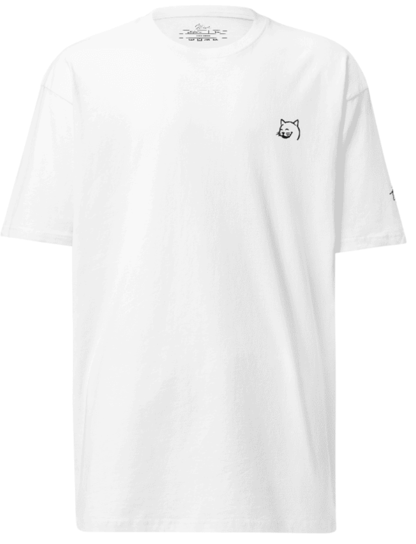 the cat heavyweight tee