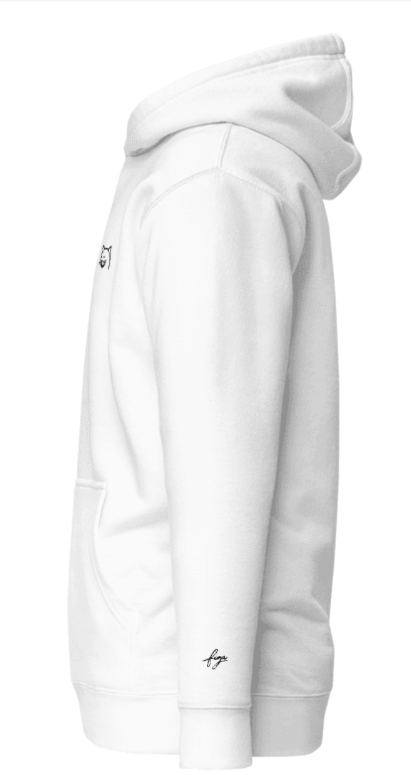 the cat hoodie