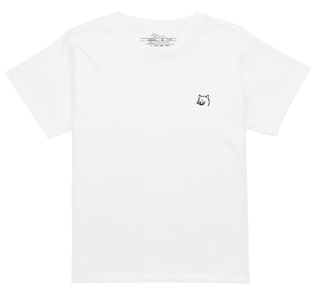 the cat high-waisted tee