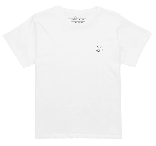 the cat high-waisted tee