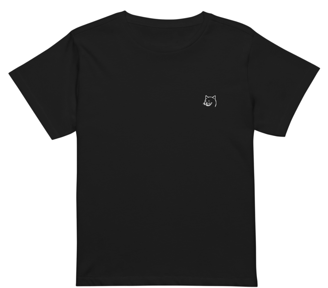 the cat high-waisted tee