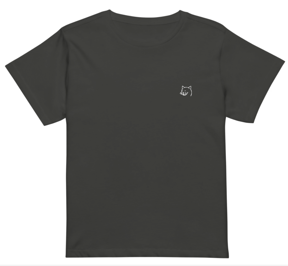 the cat high-waisted tee